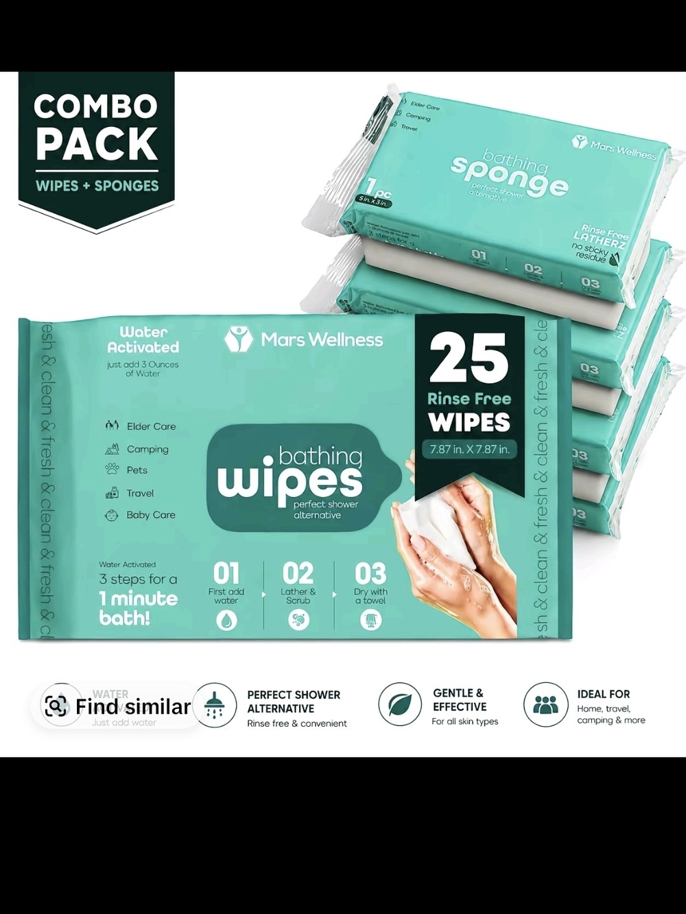 Bathing Wipes - Nwt